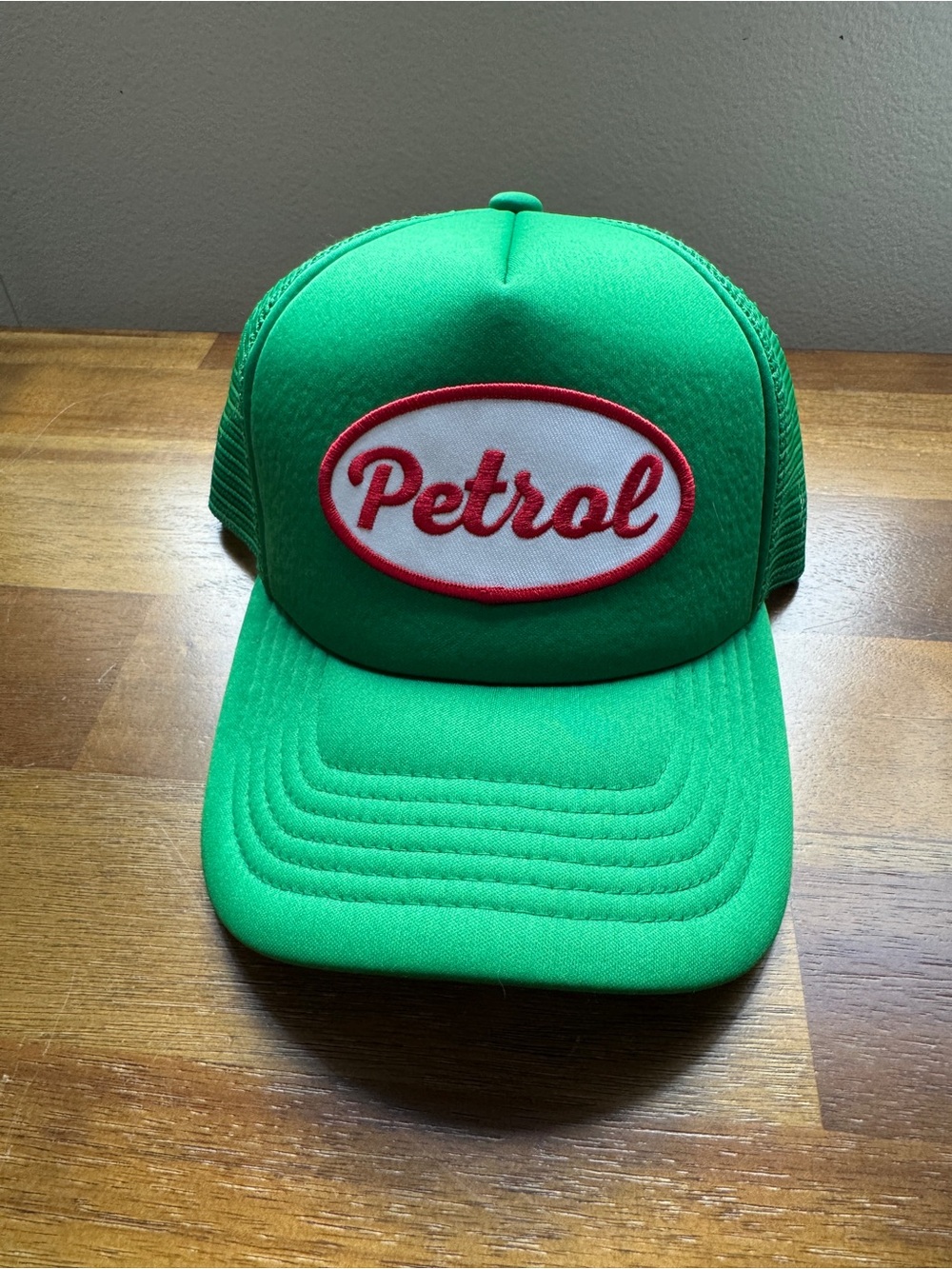 Academy Fits Green Petrol Foam Trucker Hat One Size Adjustable